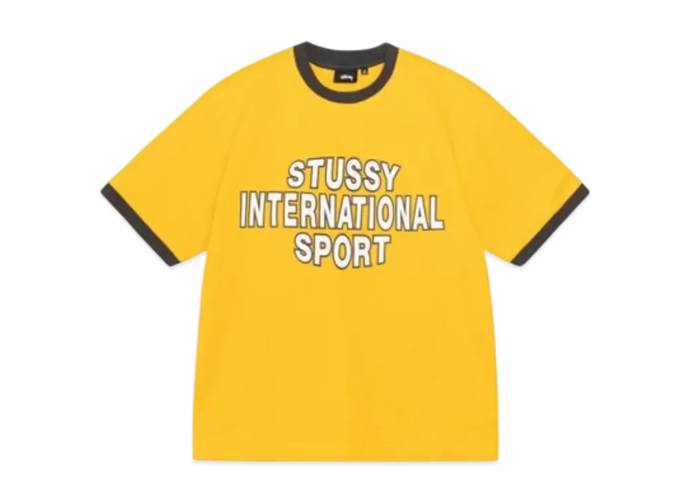 Stussy Heavy Jersey Sport Tee "Gold"