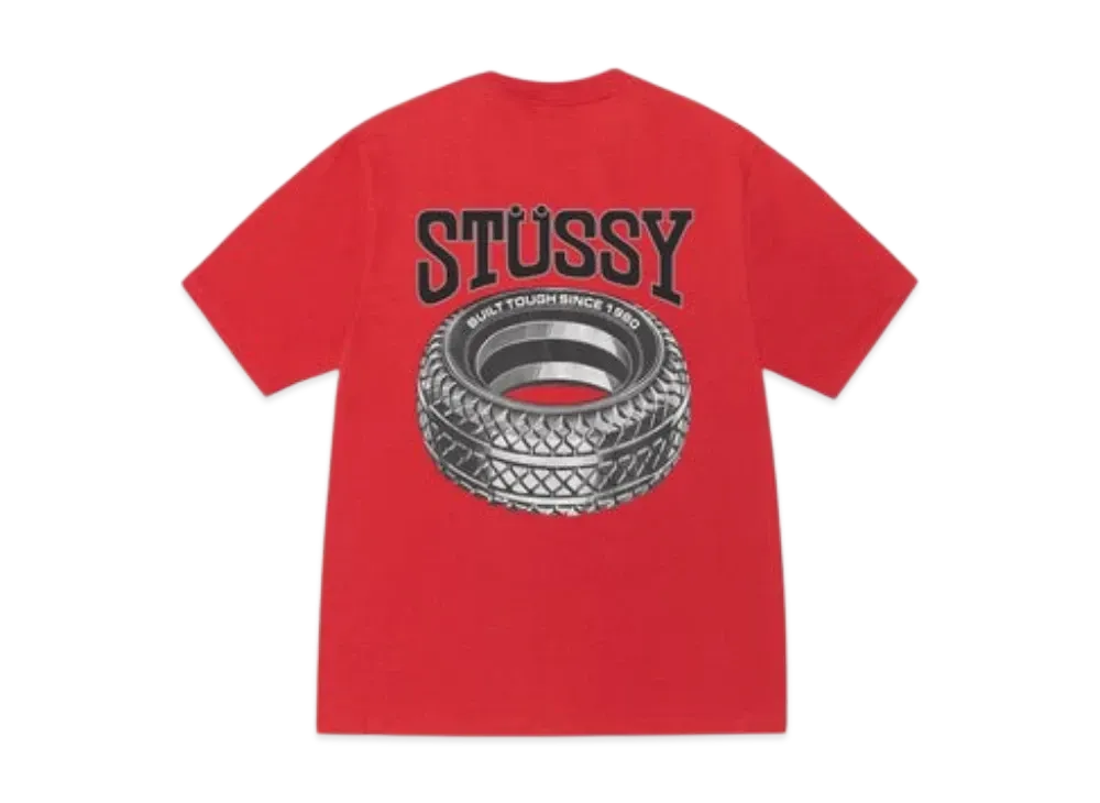 Stussy Tough Tread Tee "Cayenne"