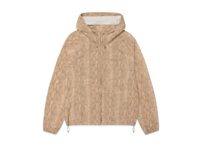 Stussy Beach Shell Snake Print Nylon "Khaki"