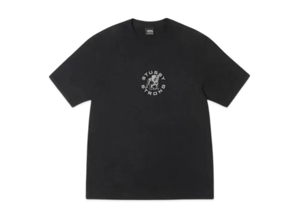 Stussy Strong Mac Tee Pigment Dyed "Black"