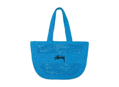 Stussy Woven Tote Bag "Blue"