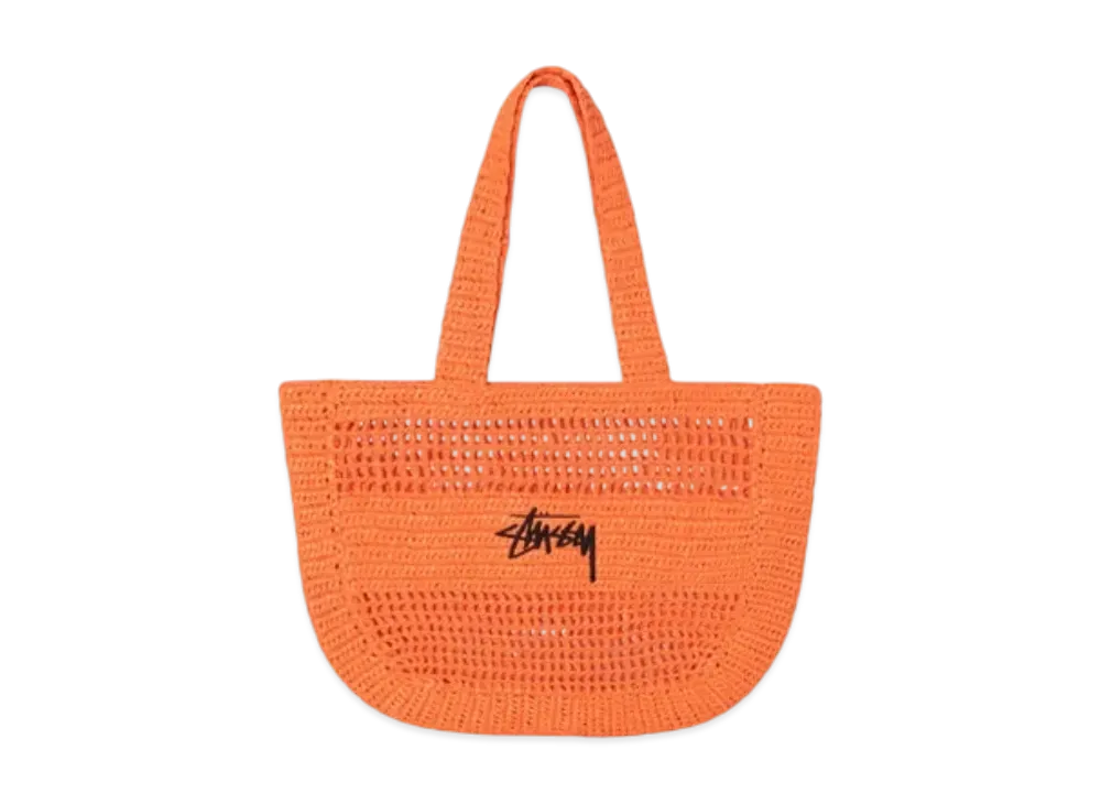 Stussy Woven Tote Bag "Orange"