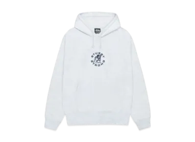 Stussy Strong Mac Hoodie "Ash Heather"