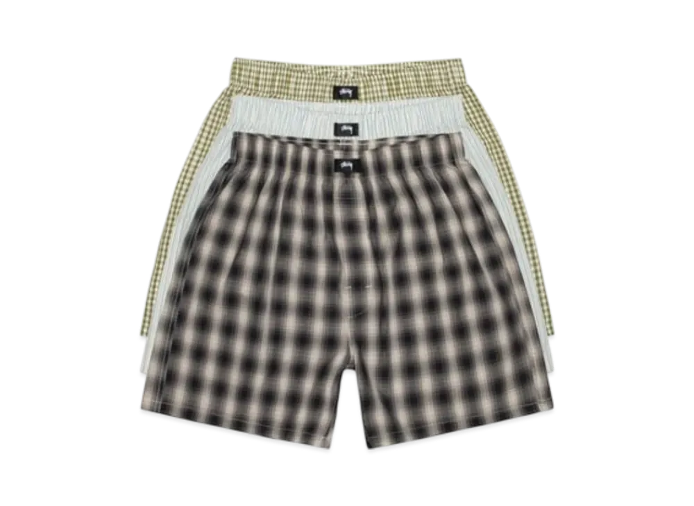 Stussy Boxer Shorts 3 Pack "Multi"