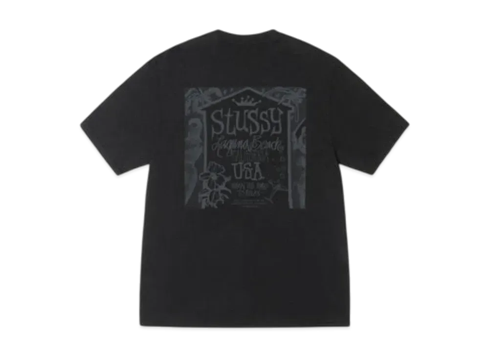 Stussy Beach House Tee Pigment Dyed "Black"