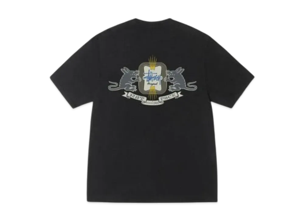 Stussy Homebrew Tee Pigment Dyed "Black"