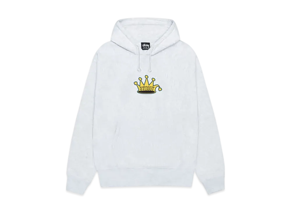 Stussy King Crown Hoodie "Ash Heather"