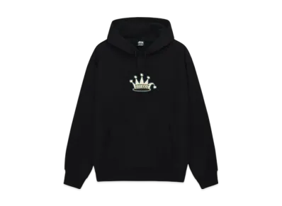 Stussy King Crown Hoodie "Black"