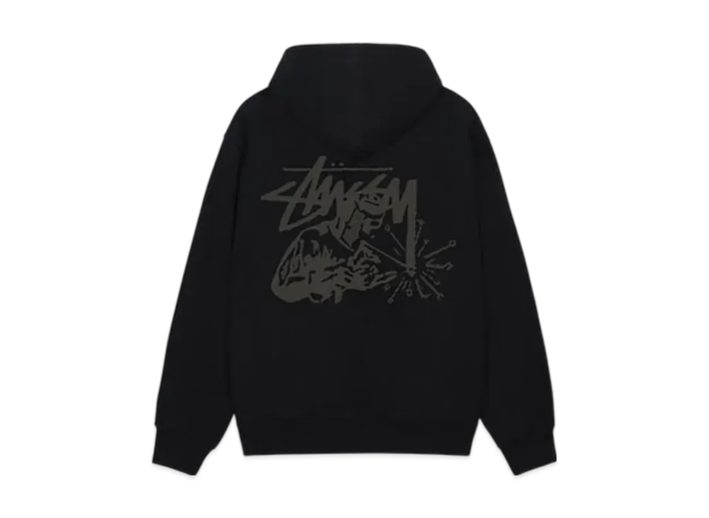 Stussy Welder Zip Hoodie "Black"