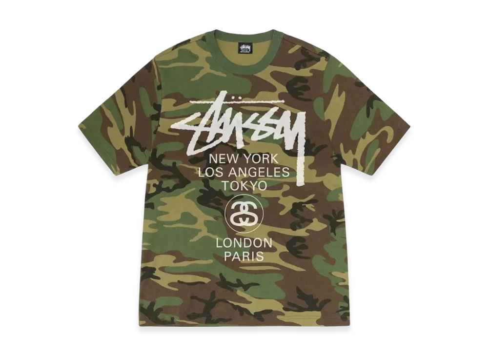 Stussy World Tour Tee "Camo" (2025) 3903962