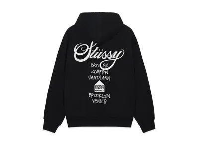 Stussy x DSM World Tour Pack Men's DSM World Tour Hoodie "Black"