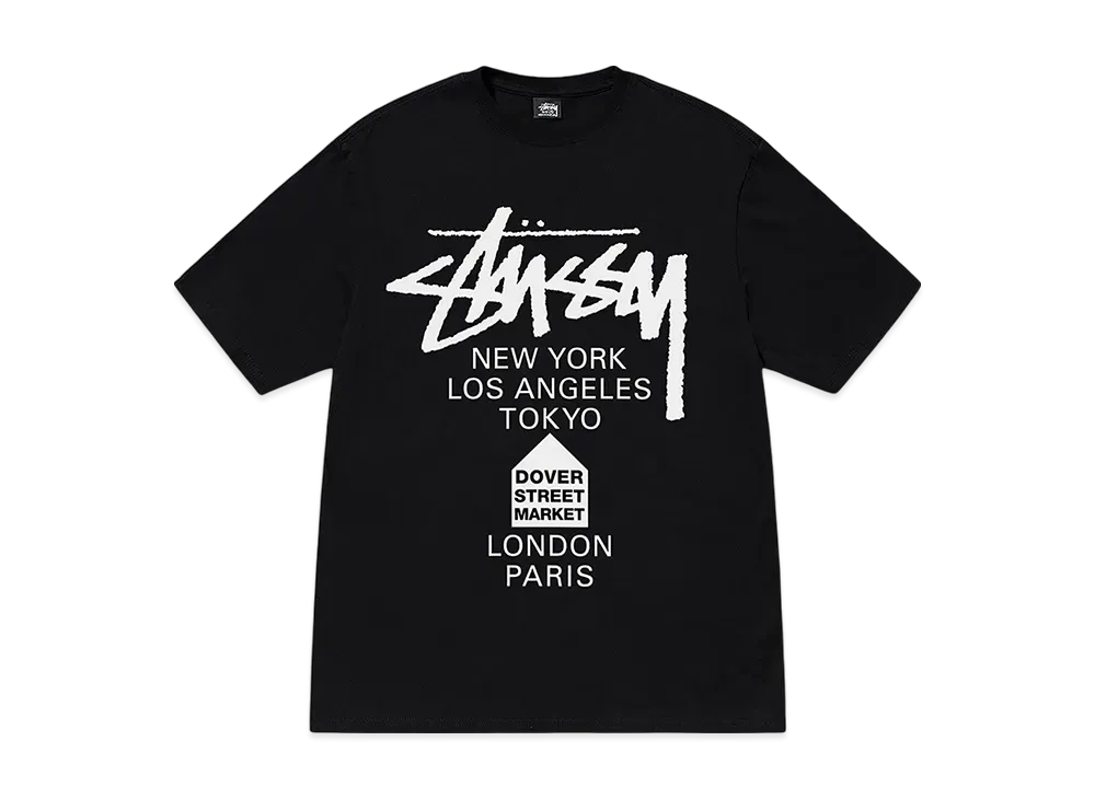 Stussy x DSM World Tour Pack Men's DSM World Tour T-Shirt "Black"