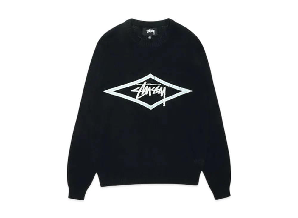 ステューシー サーフチームセーター "ブラック"