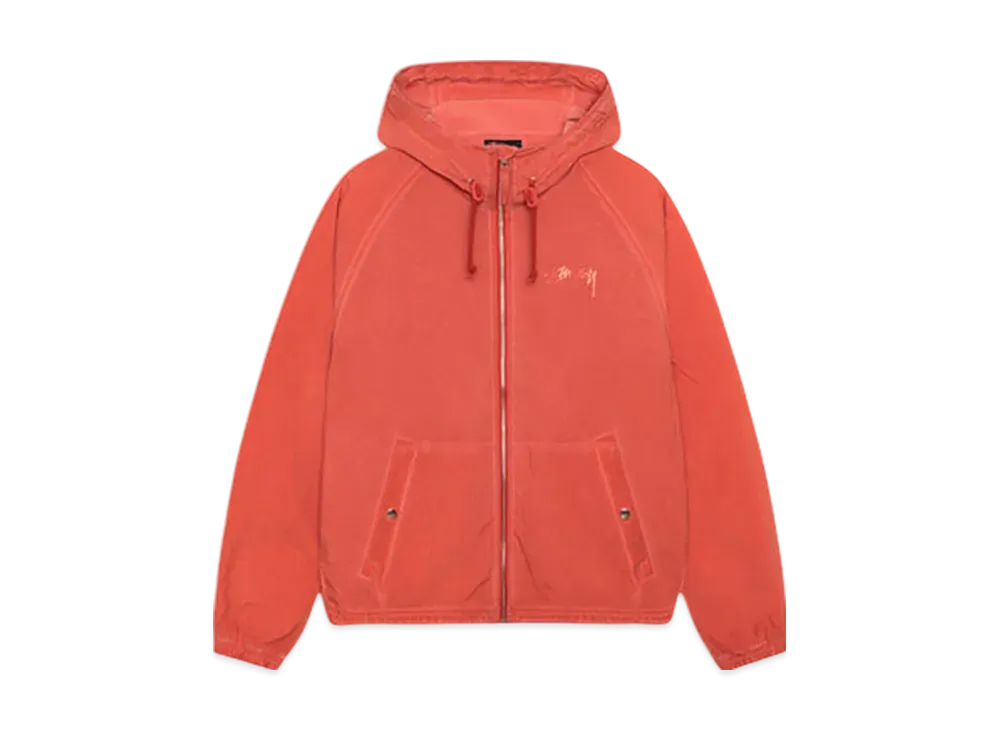 Stussy Beach Shell Garment Dyed "Red"