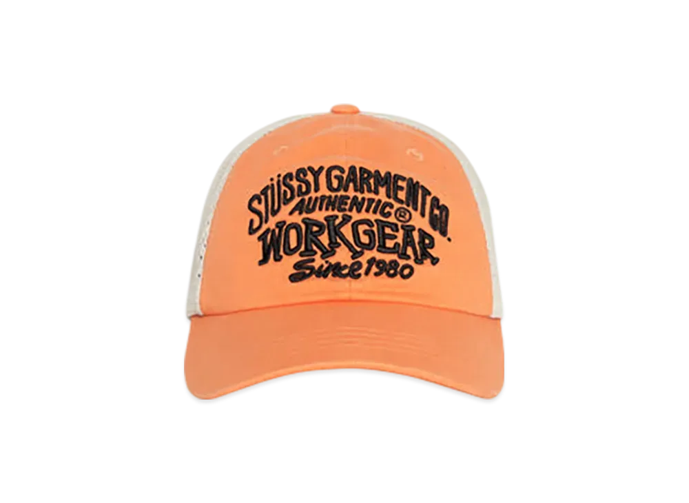 Stussy Low Profile Workgear Strapback "Orange"