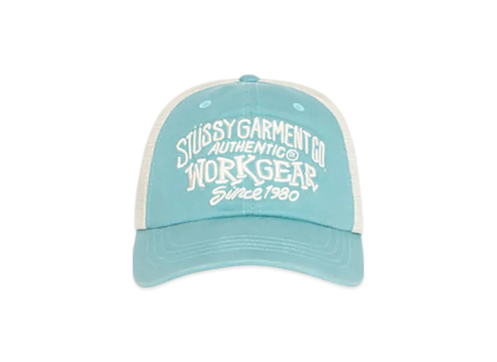 Stussy Low Profile Workgear Strapback "Teal"