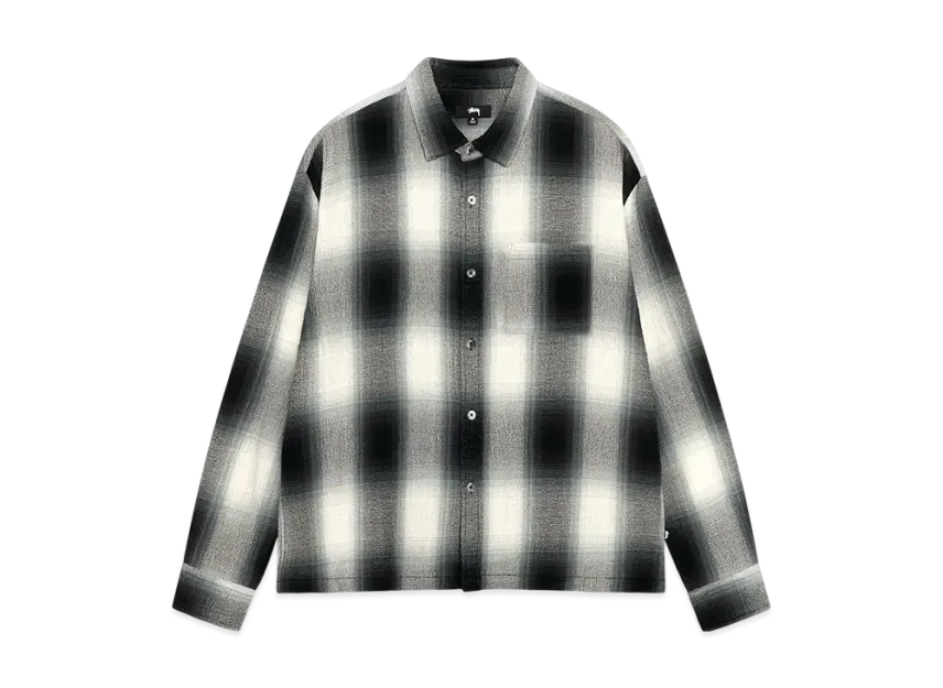 Stussy Loose Weave Plaid Shirt Stussy Loose Weave Plaid Shirt