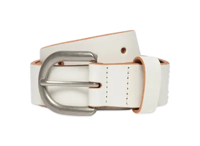 Stussy Stud Letter Belt "Bone"