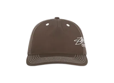 Stussy Mid-Depth Stussy Designs Snapback "Brown"