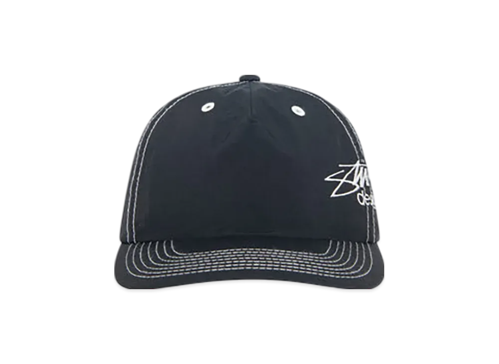 Stussy Mid-Depth Stussy Designs Snapback "Black"