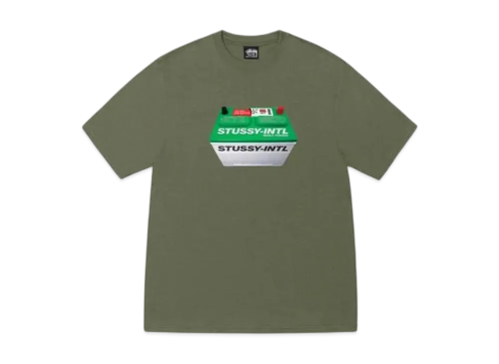 Stussy Battery Tee "Olive"
