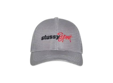 Stussy Mid-Depth Sport Mesh Snapback "Grey"