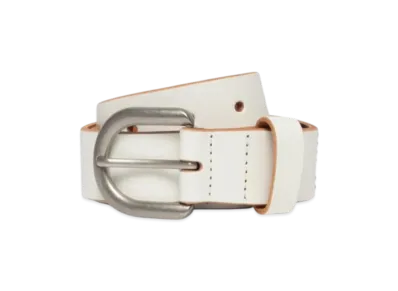 Stussy Stud Letter Belt "Bone"