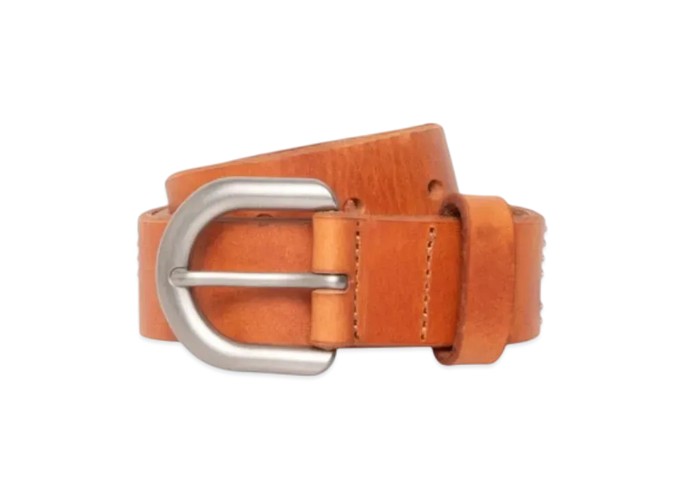 Stussy Stud Letter Belt "Tan"