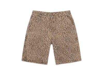 Stussy Denim Work Short "Leopard"