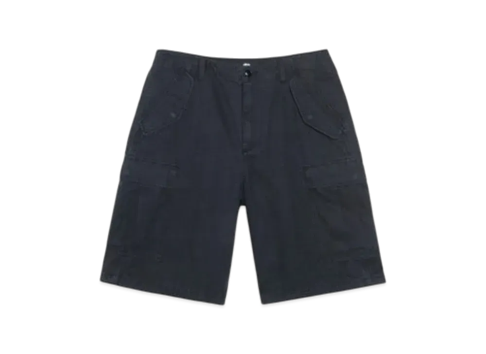 Stussy Cargo Short Ripstop "Black"