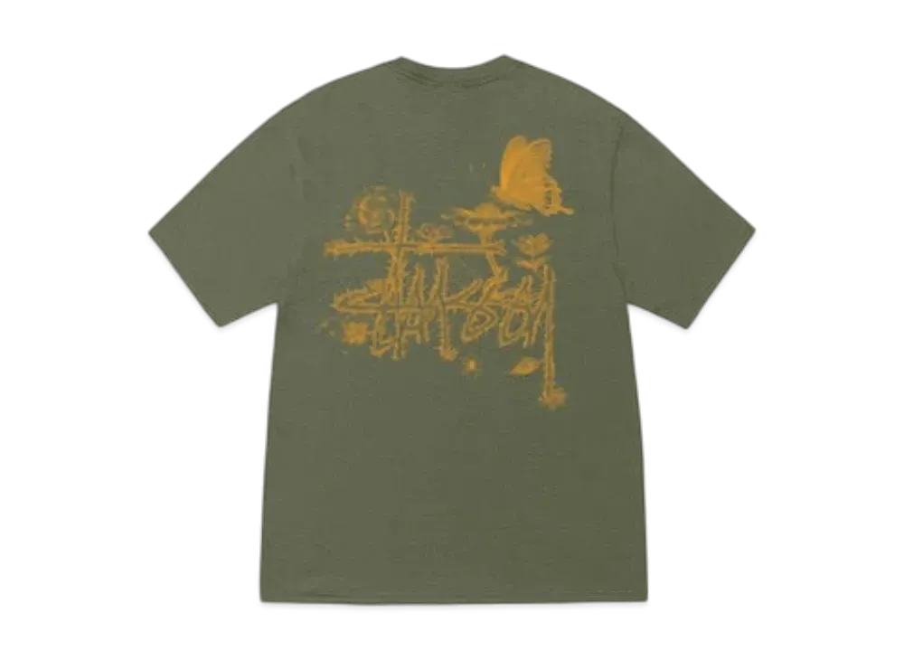 Stussy In Bloom Tee "Olive"