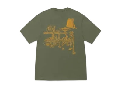 Stussy In Bloom Tee "Olive"