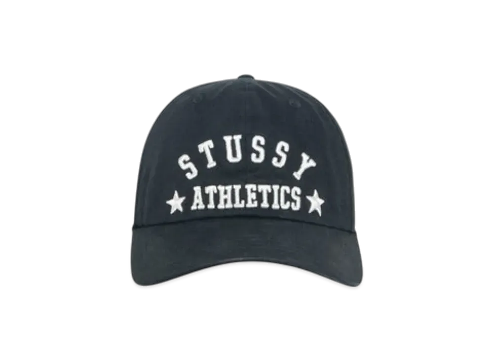 Stussy Low Profile Athletics Strapback "Black"