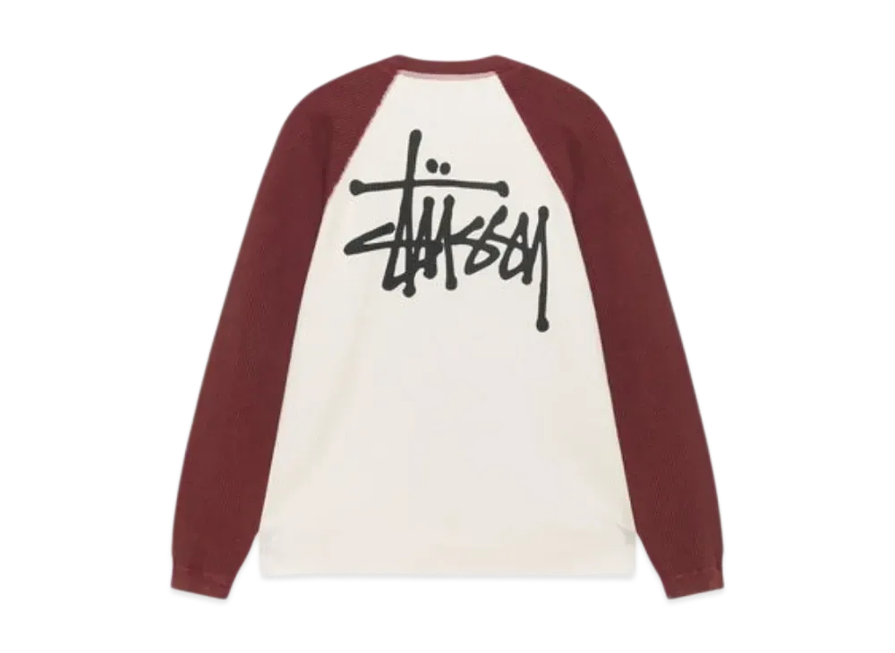 Stussy Basic Stussy Thermal 2 Tone "Off White"
