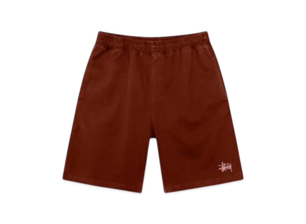Stussy Heavy Jersey Short "Wine"