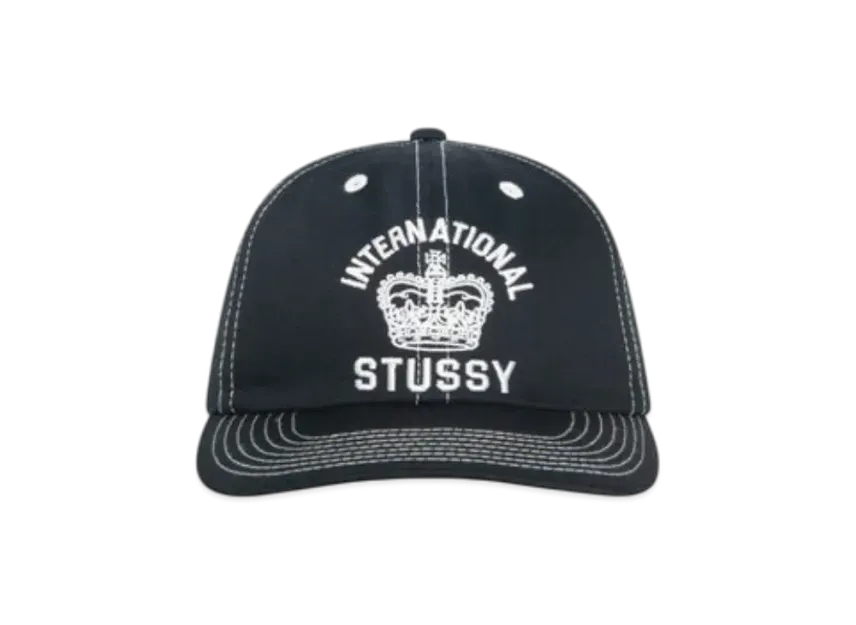 Stussy Mid-Depth International Crown Strapback Stussy Mid-Depth International Crown Strapback