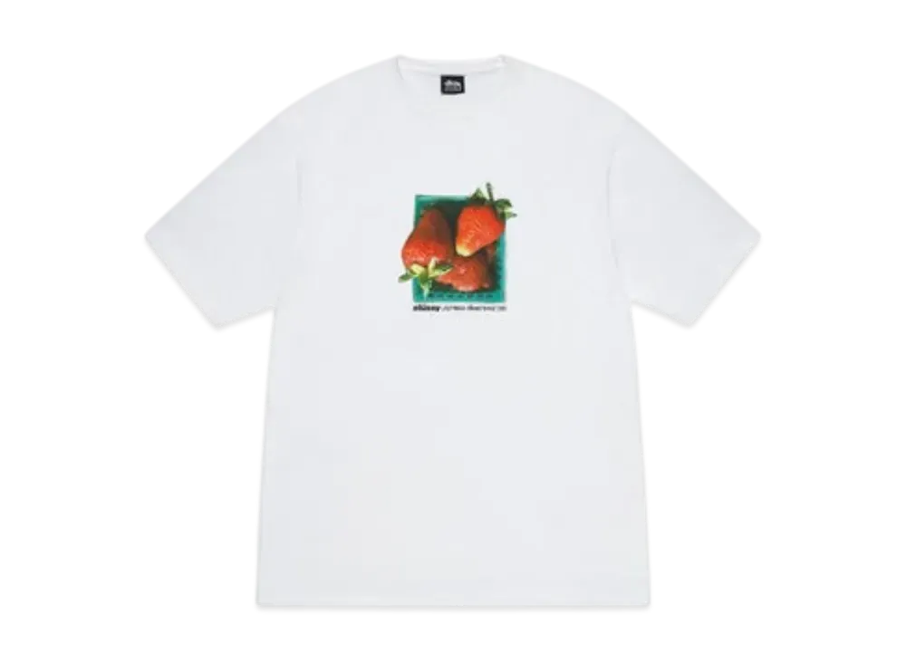 Stussy Berries Tee "White"