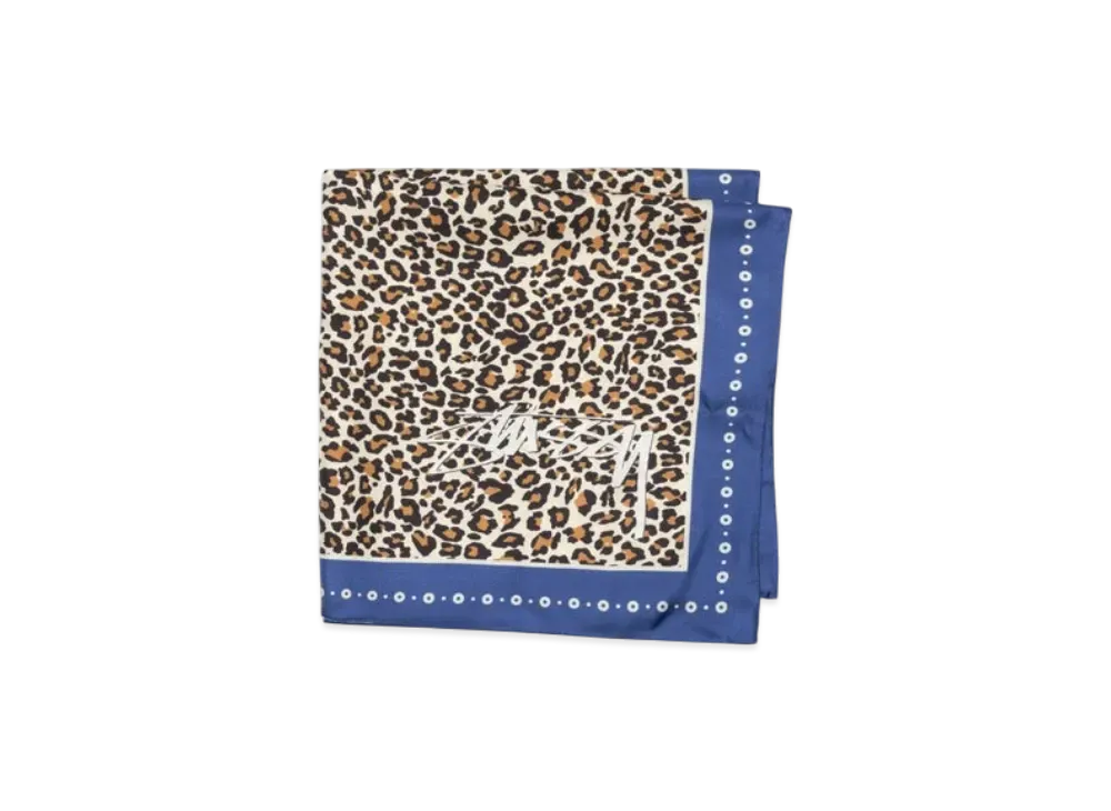 Stussy Silk Bandana "Leopard"