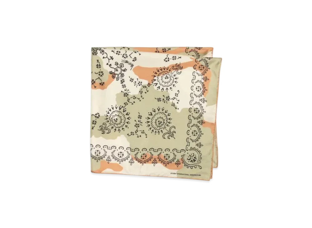 Stussy Silk Bandana "Camo"