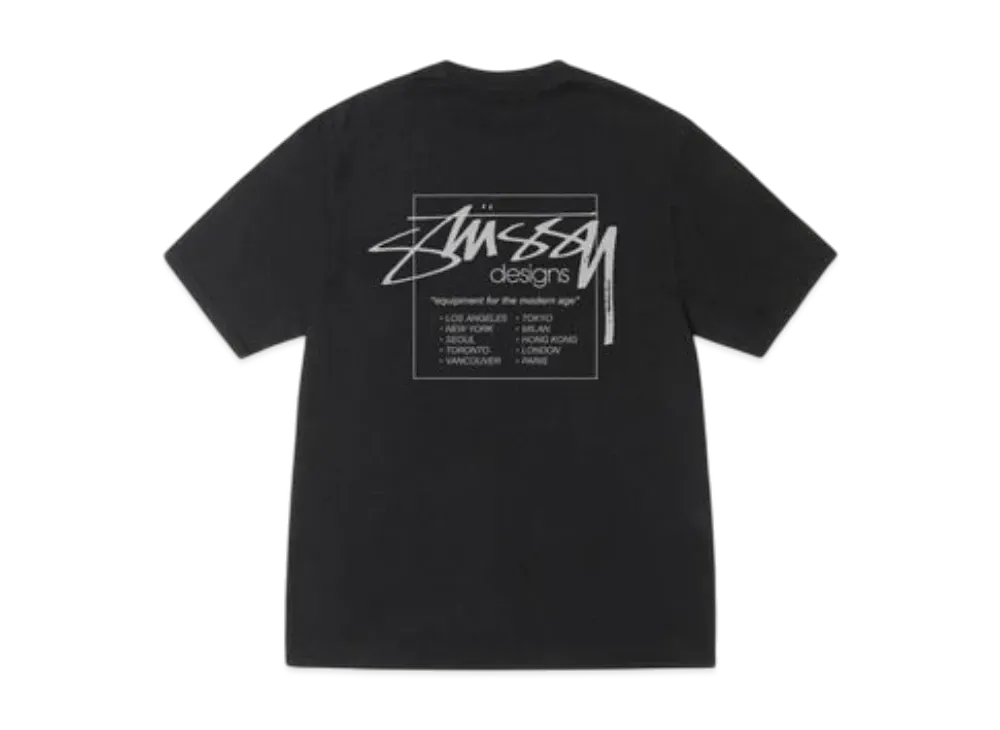Stussy Modern Age Tee Pigment Dyed "Black"