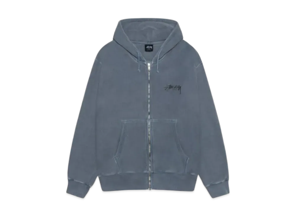 Stussy Modern Age Zip Hoodie Pigment Dyed "Navy"