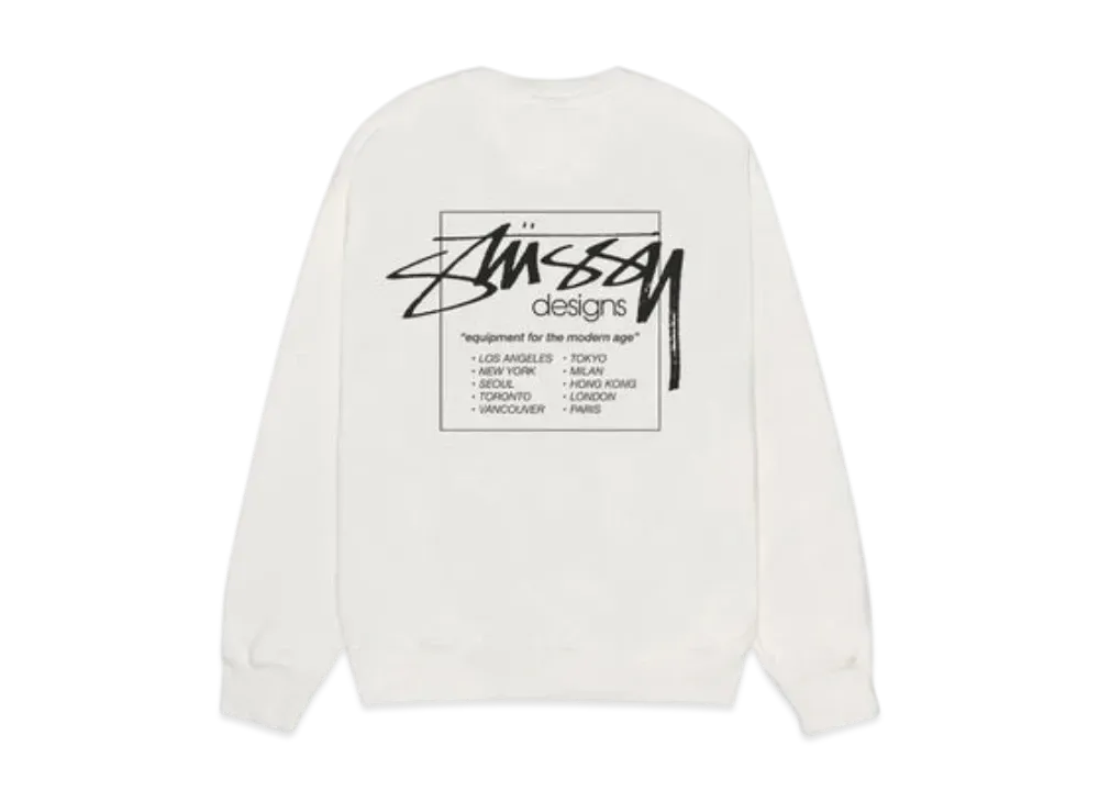 Stussy Modern Age Crew Pigment Dyed "Natural"
