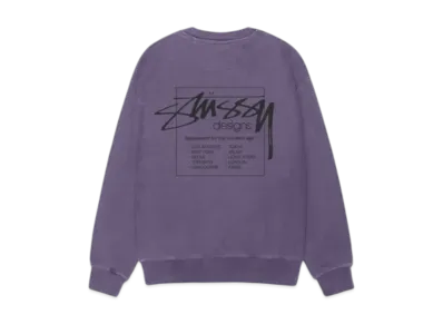 Stussy Modern Age Crew Pigment Dyed "Grape"