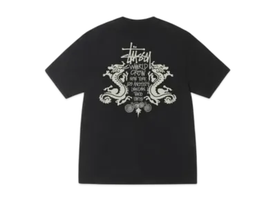Stussy Double Dragon Tee Pigment Dyed "Black" 1905113
