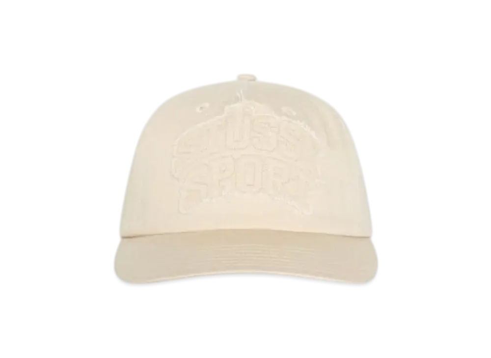 Stussy Mid-Depth Sport Patch Snapback "Sand"