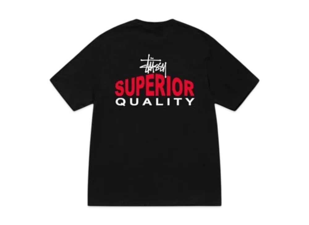 Stussy Superior Quality Tee "Black"
