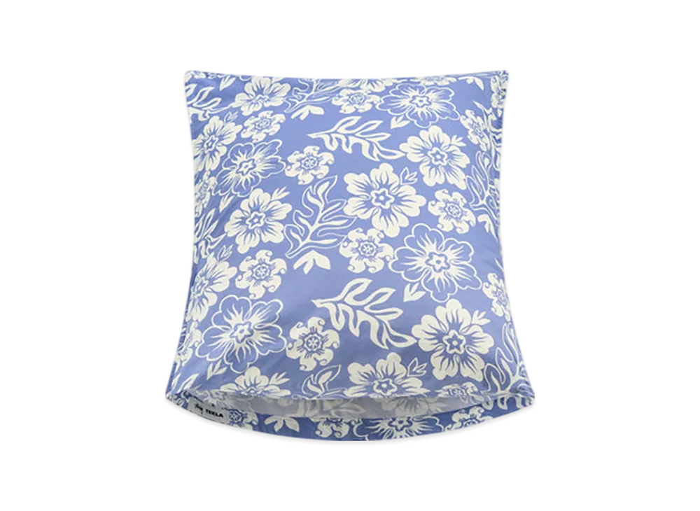 Stussy x Tekla Percale Pillow Sham King Size "Blue Hawaiian"