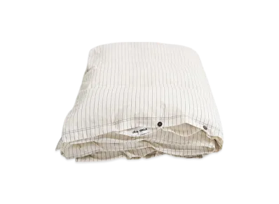 Stussy x Tekla Percale Duvet Cover Queen Size "Hand Drawn Stripes"