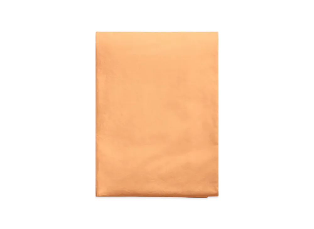 Stussy x Tekla Percale Fitted Sheet King Size "Apricot"