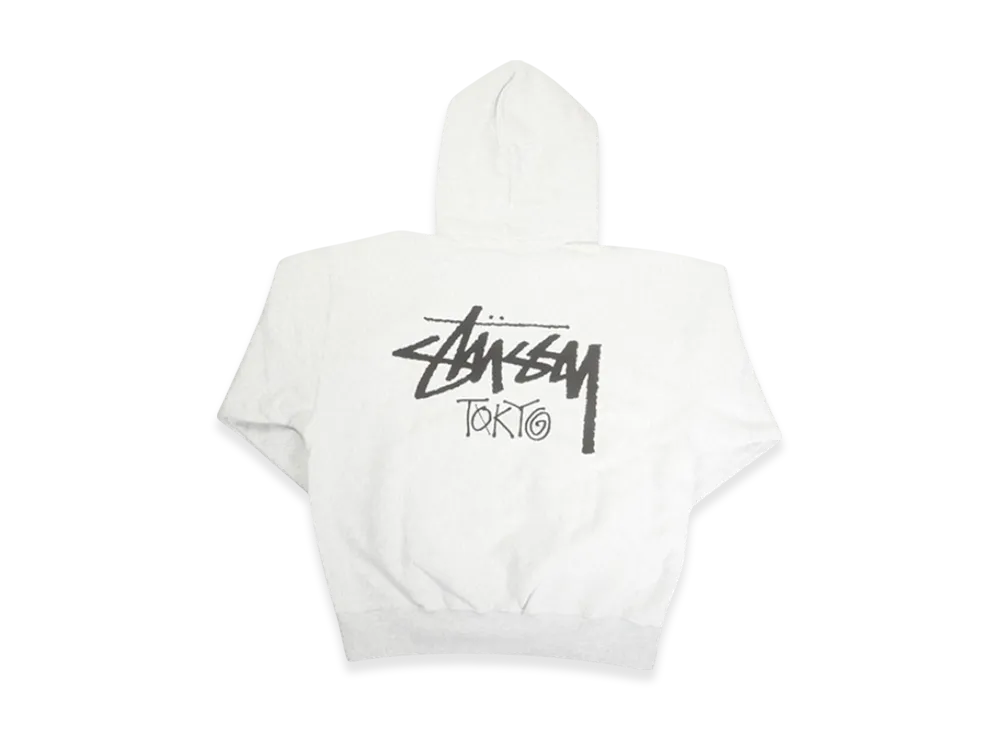 Stussy Tokyo Exclusive Pulover Hoodie "Ash Grey"